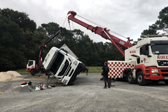 asistencia en carretera: gruas para camiones en gipuzkoa
